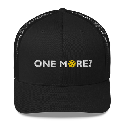 One More? - Embroidered Mesh Hat
