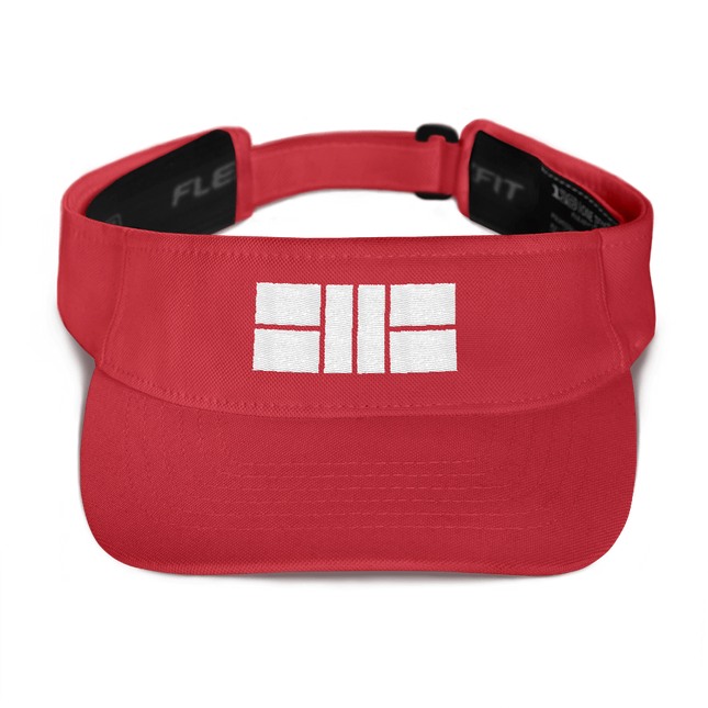Pickleball Court - Embroidered Visor