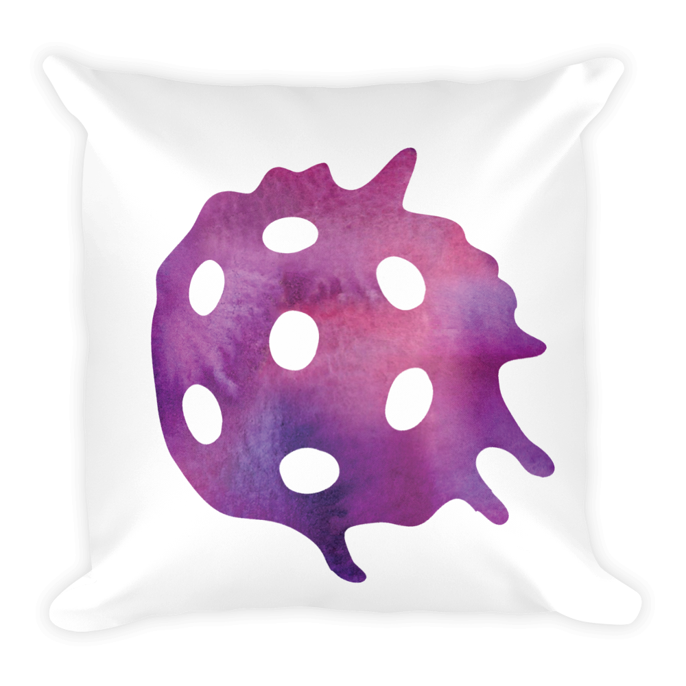 Splash Ball - Watercolor Pickleball Pillow - 18