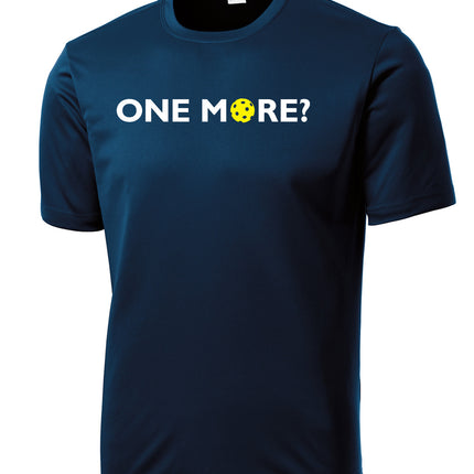 One More? Mens Performance Pickleball Tee