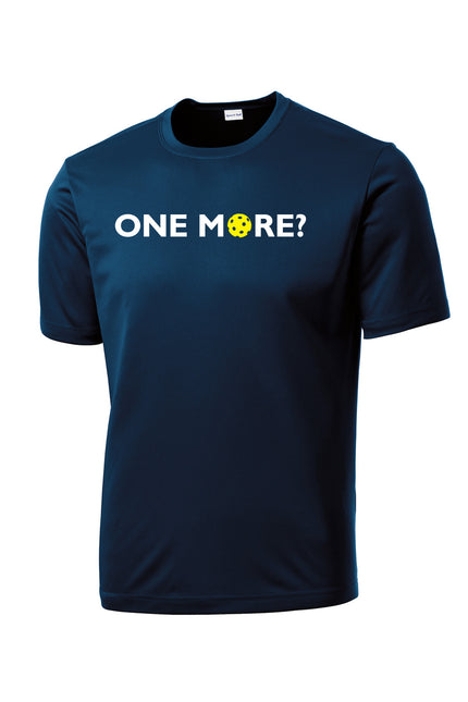 One More? Mens Performance Pickleball Tee