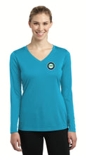Load image into Gallery viewer, Dinkers &amp; Bangers United™ - Womens Long Sleeve Performance Tee - Chest Logo
