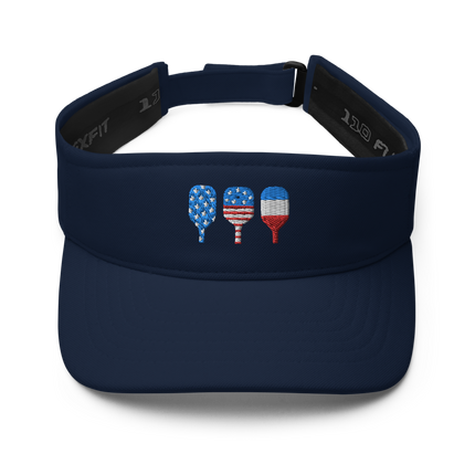 Stars & Stripes Paddles - Dri Fit Visor