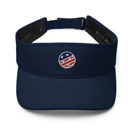 USA Pickleball Flag - Dri Fit Visor