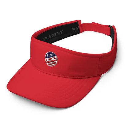 USA Pickleball Flag - Dri Fit Visor