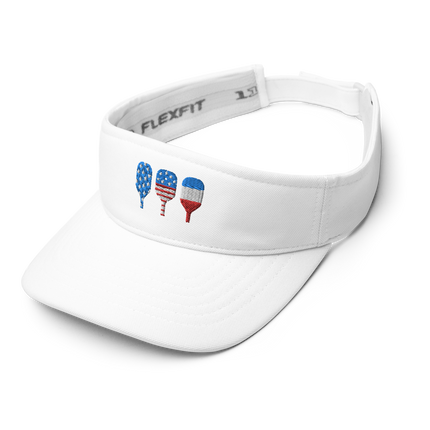 Stars & Stripes Paddles - Dri Fit Visor