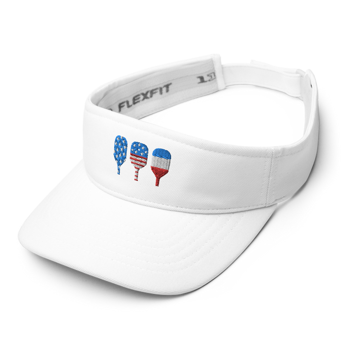 Stars & Stripes Paddles - Dri Fit Visor