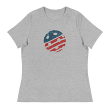 Load image into Gallery viewer, USA Pickleball Flag - Women&#39;s Cotton Tee
